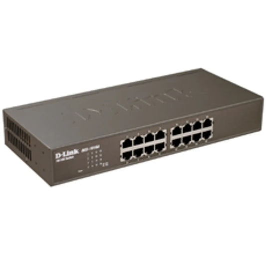 D-Link DES-1016A 16-Port 100M Unmanaged Switch - TechDriven Technologies