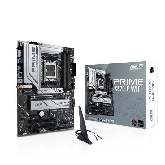 ASUS Motherboard/AM5/4xDIMM/Max. 192GB/DDR5/1xDP/1xHDMI/3xPCIe4.0x16/1xPCIe3.0x1/3xM.2/ 6xSATA/RAID/30.5cmx244cm.