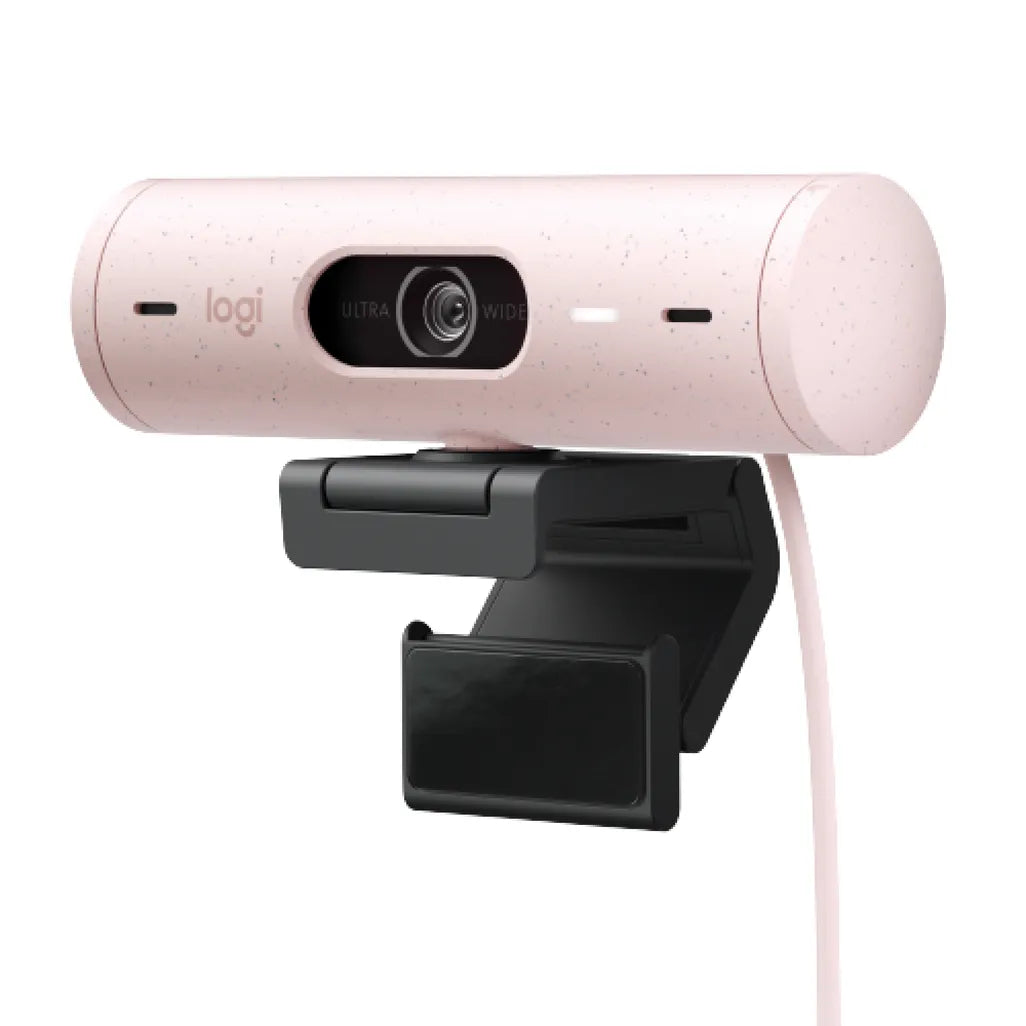 Logitech Webcam Brio 500 - ROSE - USB - N/A - EMEA28 Webcam 2-yr Warranty - TechDriven Technologies