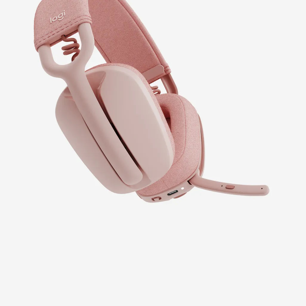 Logitech ZONE VIBE 100 WIRELESS BLUETOOTH HEADSET ROSE - 2 year limited warranty - TechDriven Technologies