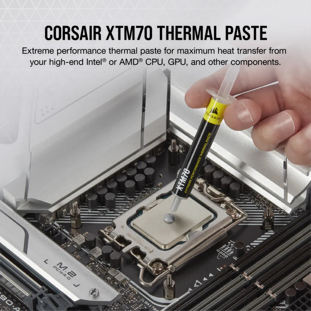 Corsair XTM70 Extreme Performance Thermal Paste Kit; 3g - TechDriven Technologies