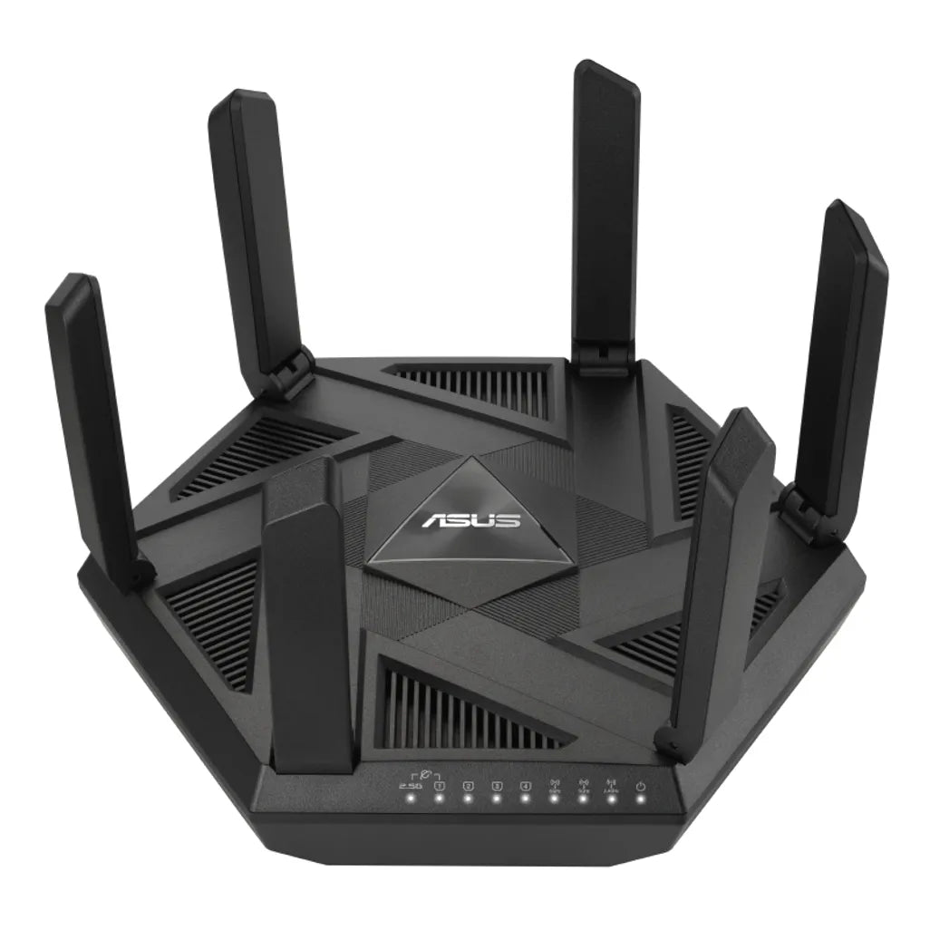 ASUS AXE7800 Tri-band WiFi 6E (802.11ax) Router; New 6GHz Band; AiProtection Pro and Instant Guard Sharable Secure VPN; 2.5G Por - TechDriven Technologies