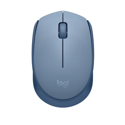 910-006866 - LOGI M171 Wireless mouse  (Blue/Grey) Nano USB receiver 3 buttons optical .