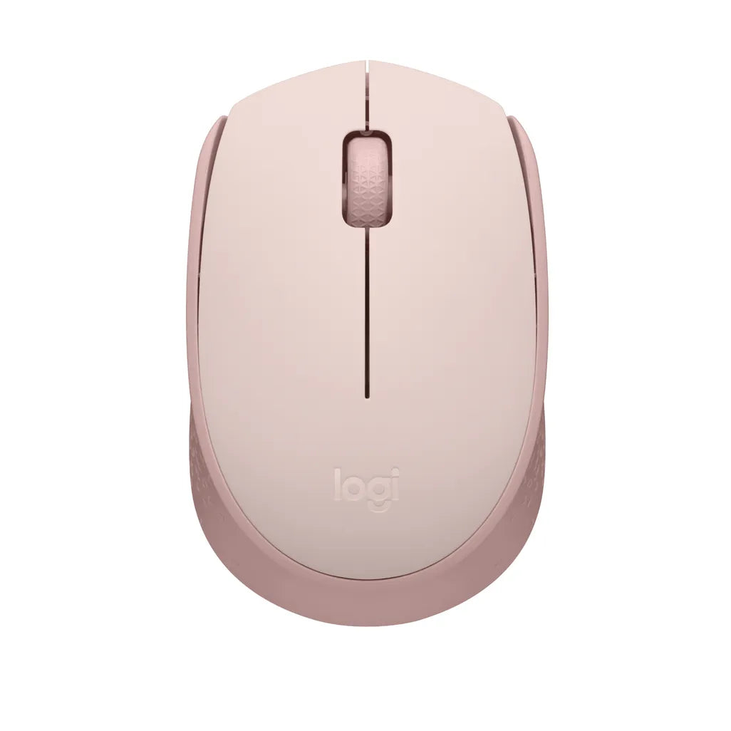 Logitech Wireless Mouse M171 (ROSE) Nano USB receiver 3 buttons optical tracking ratchet wheel 12-month battery life 10m range - TechDriven Technologies