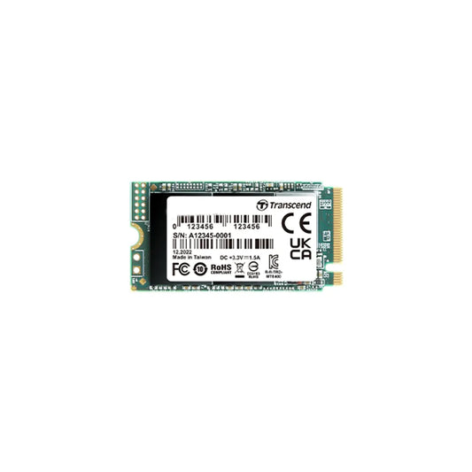 Transcend 512GB MTE400 PCI-E GEN 3x4 M.2 2242 SSD 3D TLC - 2000 MB/s Read 900 MB/s Write - 200 TBW - TechDriven Technologies