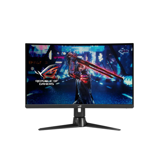 ASUS ROG Strix XG27AQV 27 inch 2K QHD (2560x1440); Fast IPS; 170 Hz (OC); 1 ms GTG; Curve display; FreeSync Premium; G-Sync comp - TechDriven Technologies