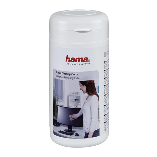 HAMA SCREEN CLEANING CLOTHS 100PK