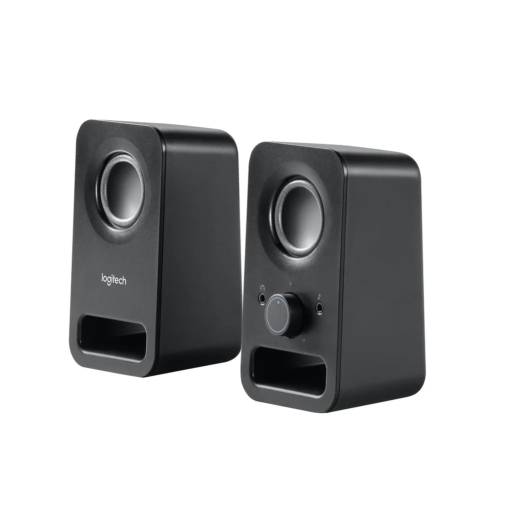 980-000814 - Logitech Desktop Speakers Z150 Multimedia mini Speakers Midnight Black 1 speaker 6 watts audio device with 3.5mm