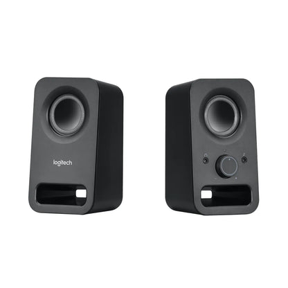 980-000814 - Logitech Desktop Speakers Z150 Multimedia mini Speakers Midnight Black 1 speaker 6 watts audio device with 3.5mm