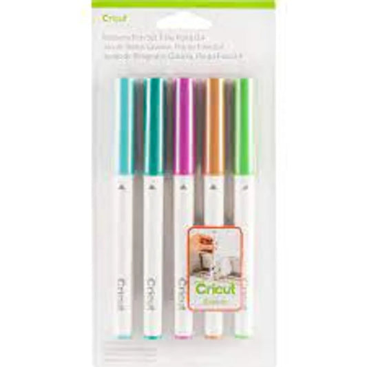 2003976 - Cricut Explore or Maker Fine Point Pen Set 5-Pack (Wisteria) - TechDriven Technologies