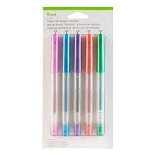 2004026 - Cricut Explore + Maker Medium Point Gel Pen Set 5-pack (Glitter Brights). - TechDriven Technologies