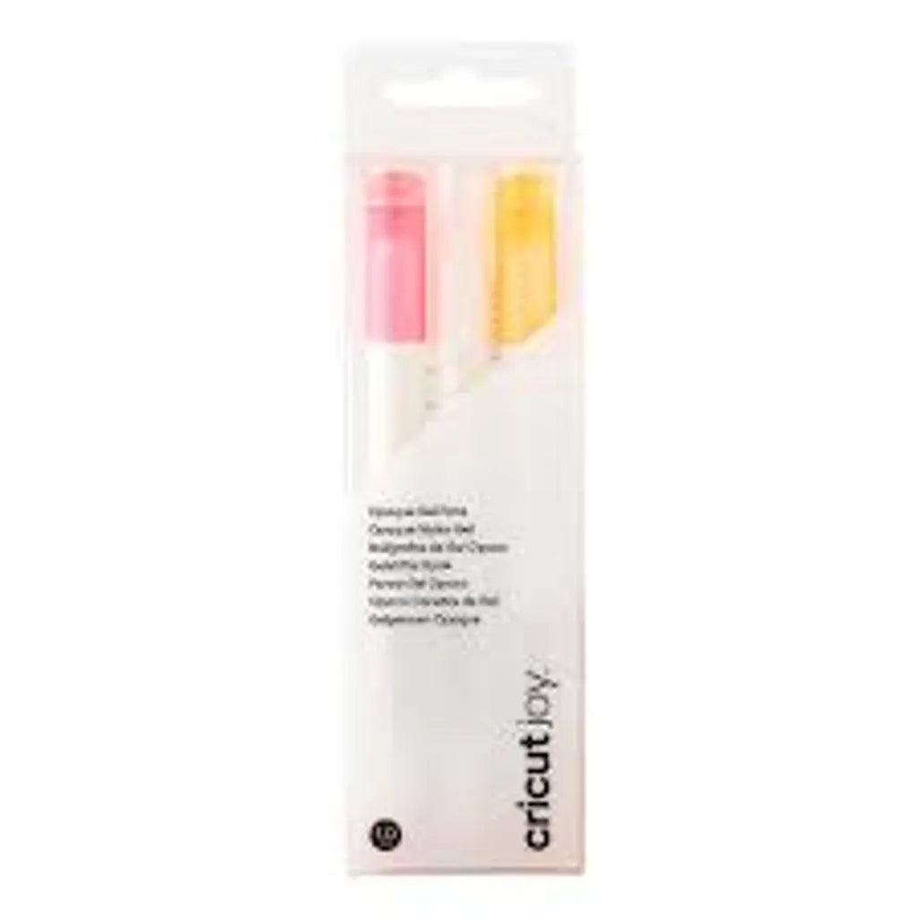 2009380 - Cricut Joy Opaque Gel Pens white; pink and orange; 3 medium point (1.0 mm) - TechDriven Technologies