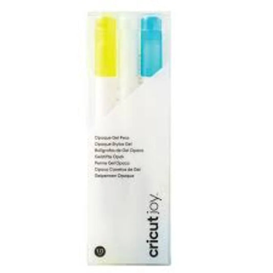 2009381 - Cricut Joy Opaque Gel Pens white; blue and yellow - TechDriven Technologies