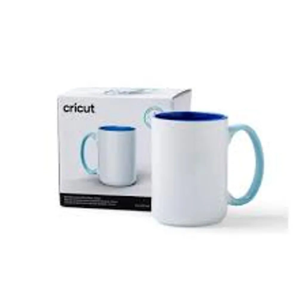 2009394 - Cricut 440ml Beveled Ceramic Mug Blank Ocean 1pc - TechDriven Technologies