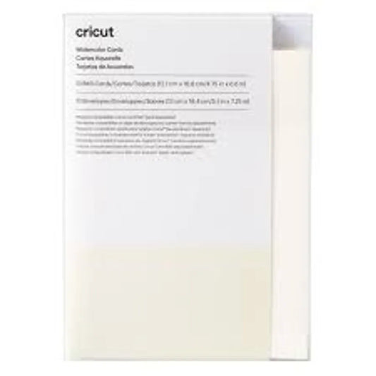 2009985 - Cricut Watercolor Cards White 10pk R40 - TechDriven Technologies