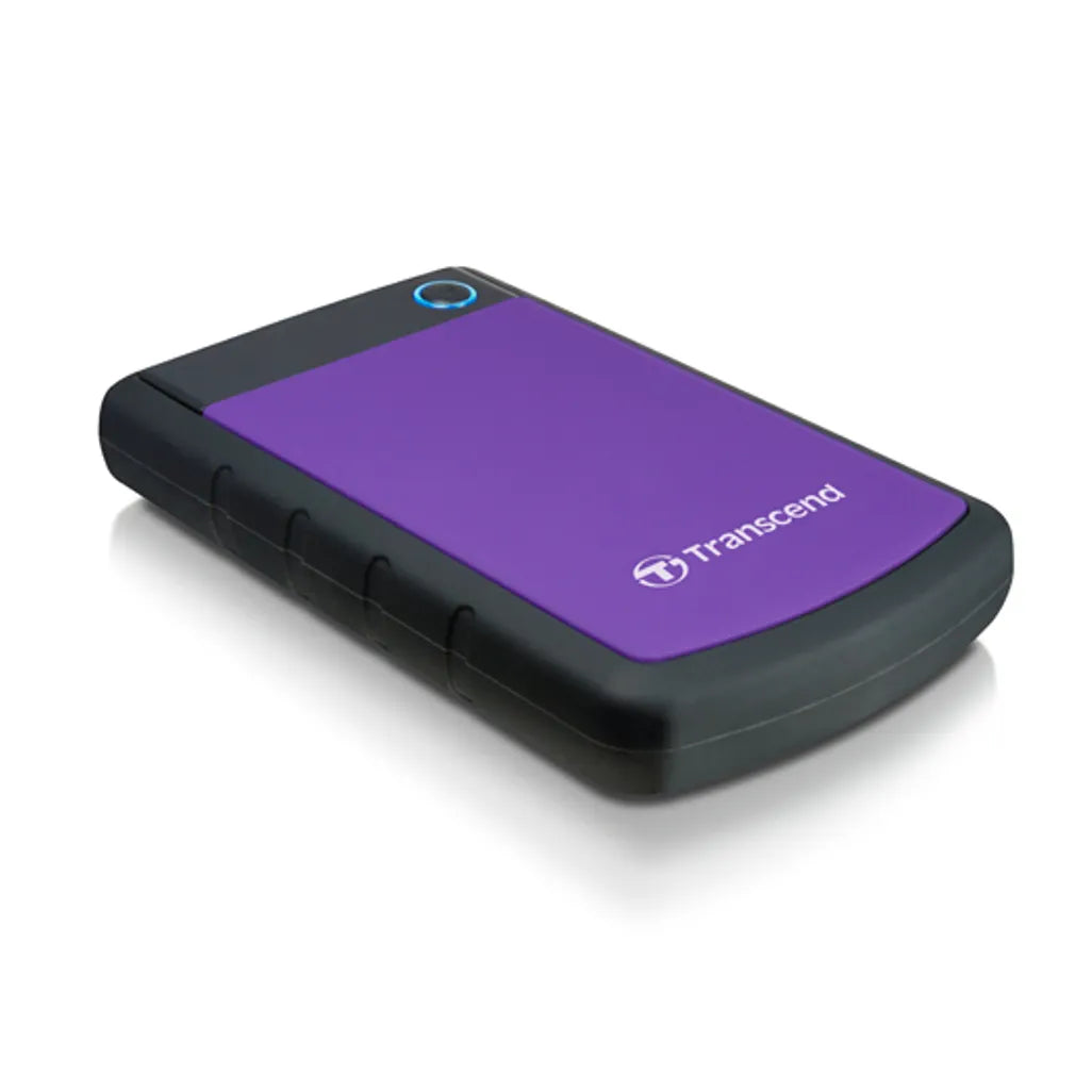 TRANSCEND 2TB USB3.1 RUGGED 2.5'' HDD - PURPLE - TechDriven Technologies