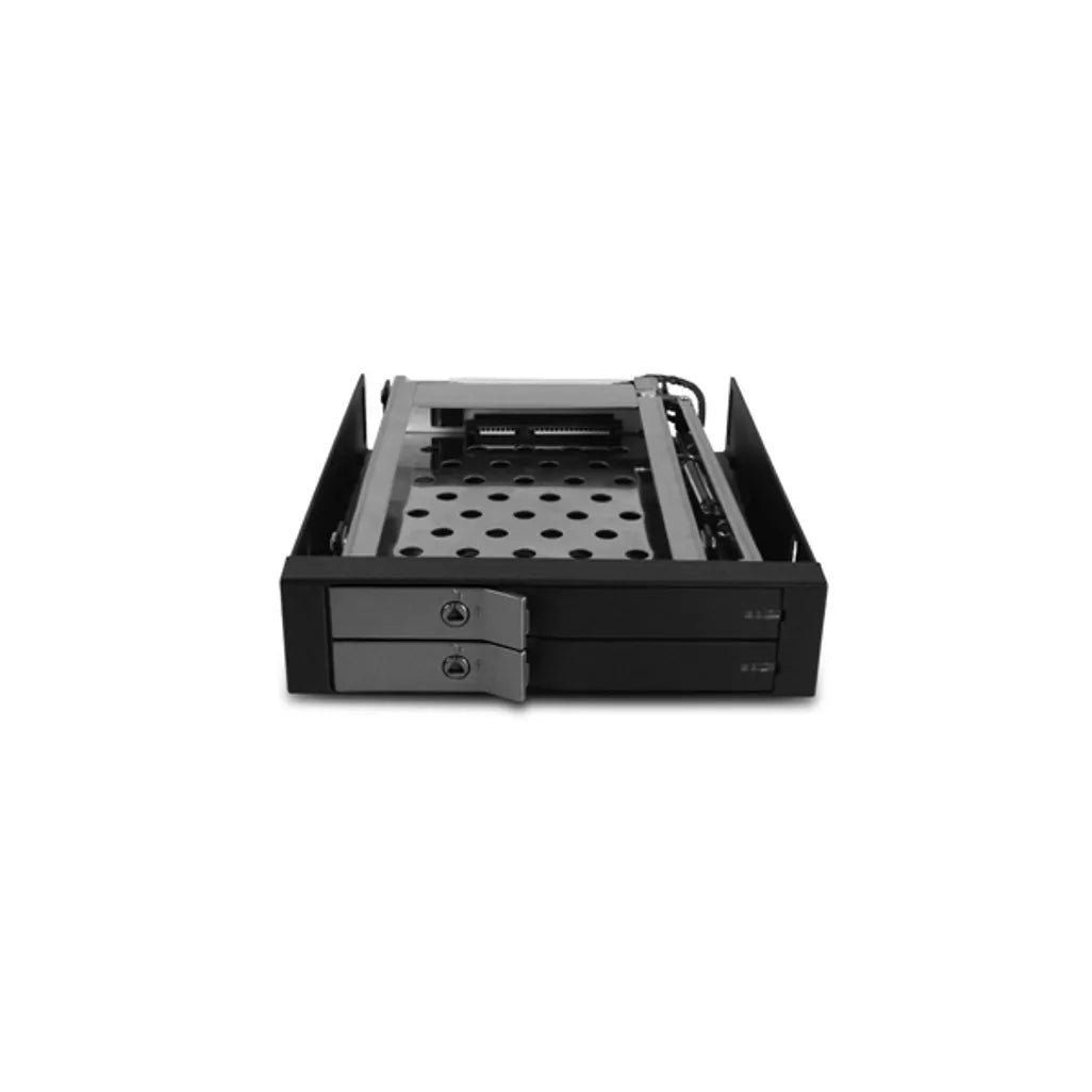 VANTEC MRK-225S6 DUAL BAY SATA HDD/SDD RACK - TechDriven Technologies