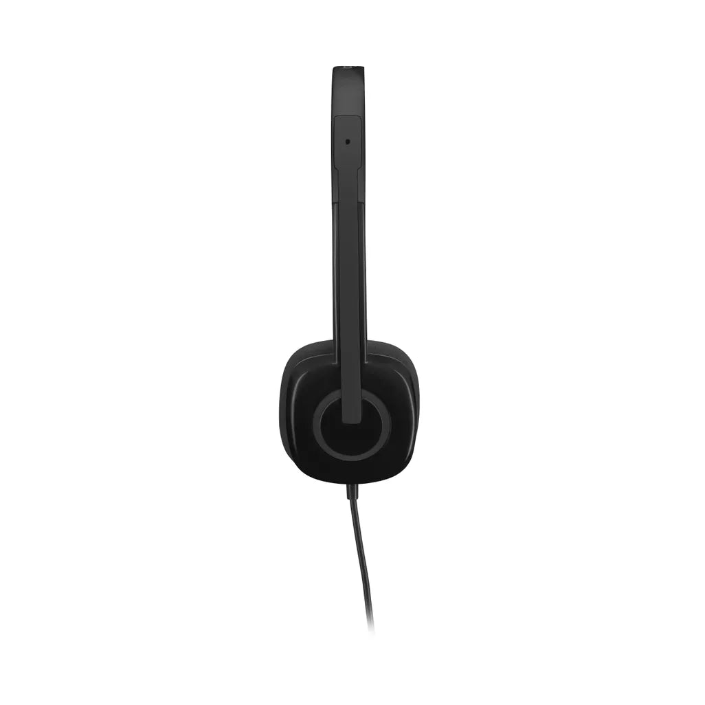 LOGITECH WIRED HEADSET H151 ANALOGUE BLACK 2 YEAR CARRY IN WARRANTY - TechDriven Technologies