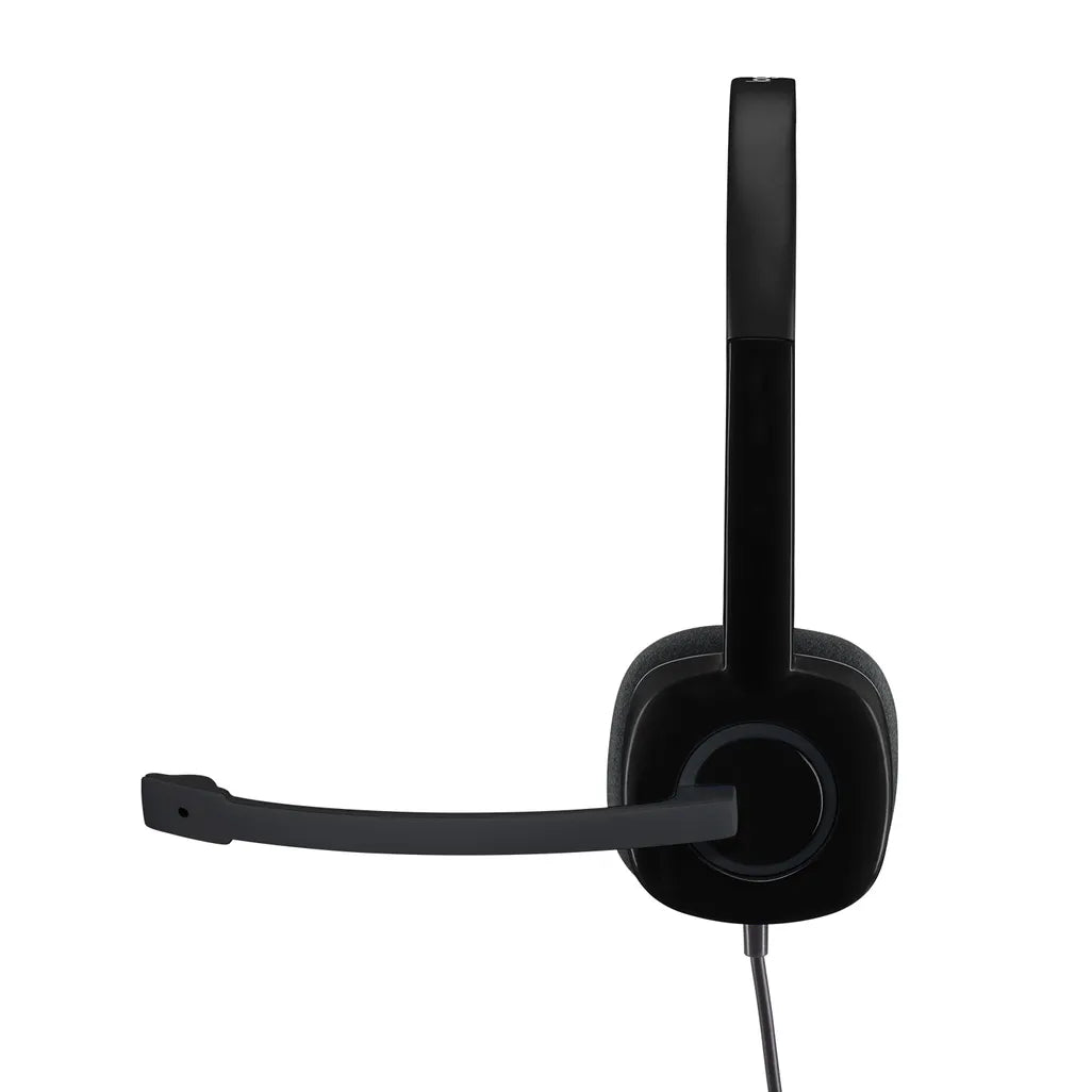 LOGITECH WIRED HEADSET H151 ANALOGUE BLACK 2 YEAR CARRY IN WARRANTY - TechDriven Technologies