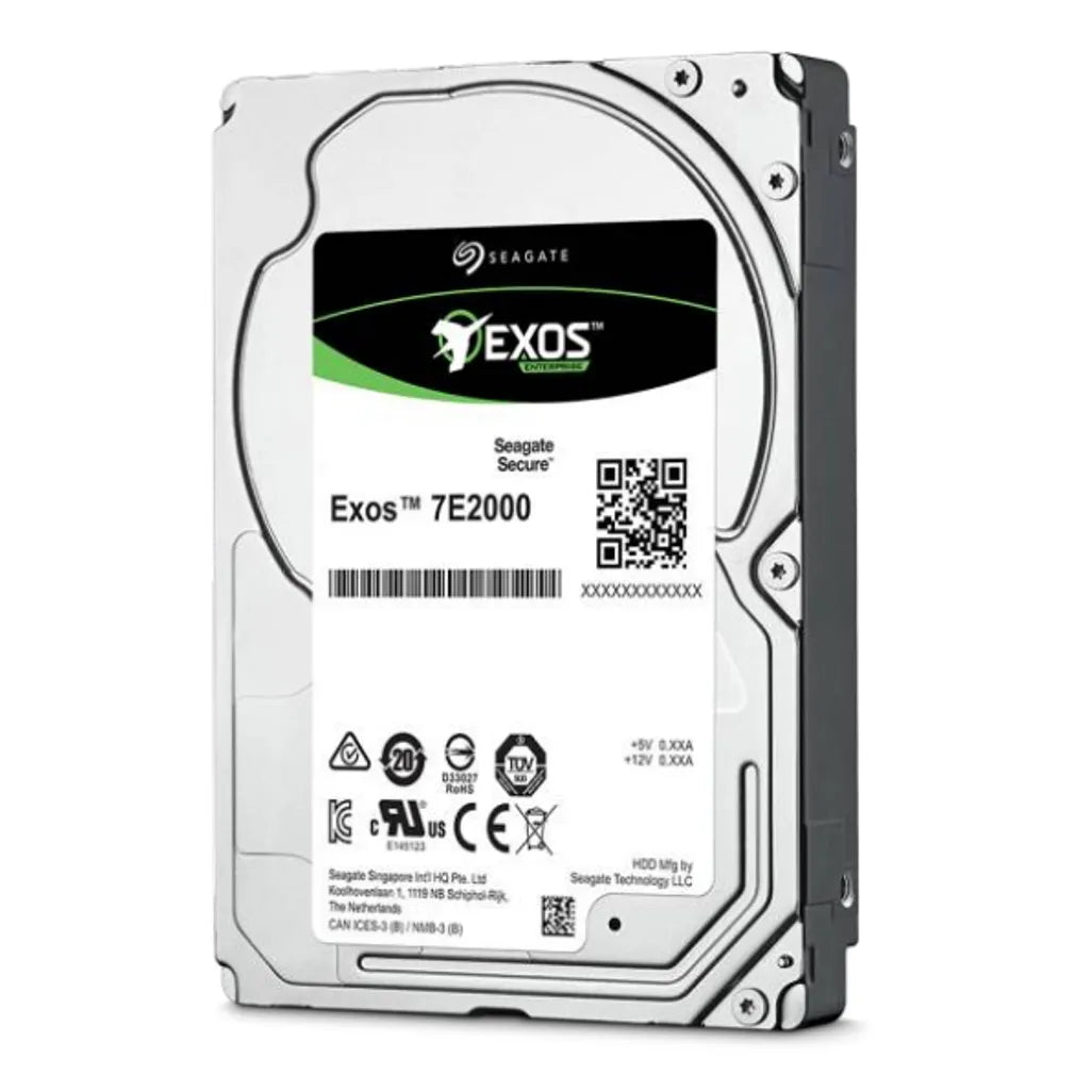 Seagate Exos 7E2000 1TB 512N SATA 2.5'' Drive; 6GB/s Interface; RPM7200; 128MB cache - TechDriven Technologies