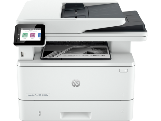 HP LASERJET PRO 4103DW MFP MONO PRINTER