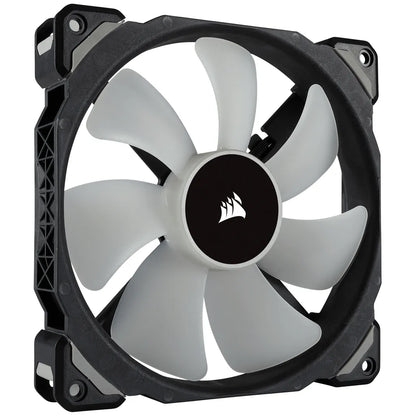 Corsair ML140 PRO RGB LED 140MM PWM Premium Magnetic Levitation Fan — Dual Fan Pack with Lighting Node PRO - TechDriven Technologies