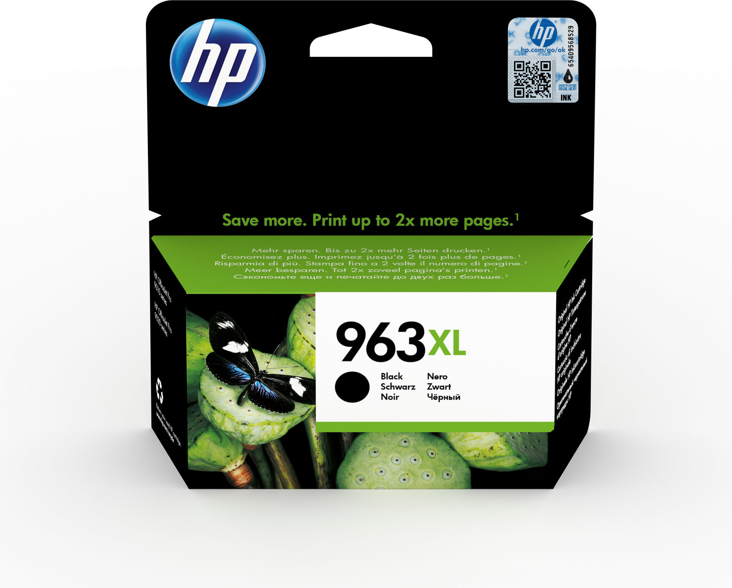 HP 963XL HIGH YIELD BLACK ORIGINAL INK CARTRIDGE