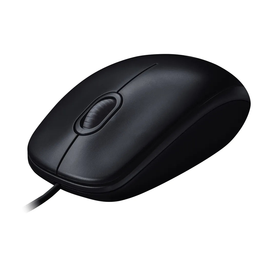 Logitech Corded Mouse M90 (Black) USB 3 buttons optical tracking with wheel - TechDriven Technologies