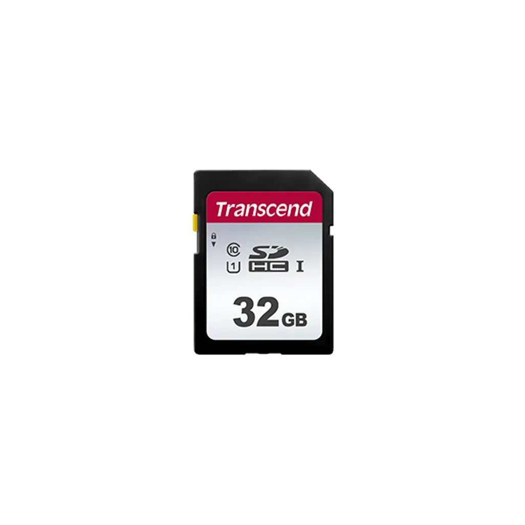 TRANSCEND 300S 32GB UHS-1 CLASS 10 U1 SDHC CARD -2D NAND - TechDriven Technologies