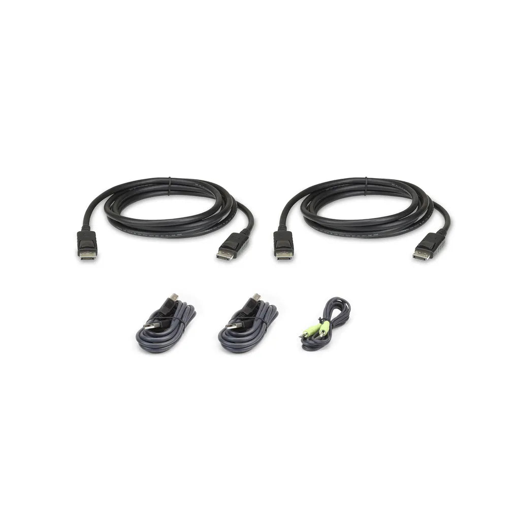 ATEN 1.8M Dual Display DisplayPort Secure KVM Cable Kit - TechDriven Technologies