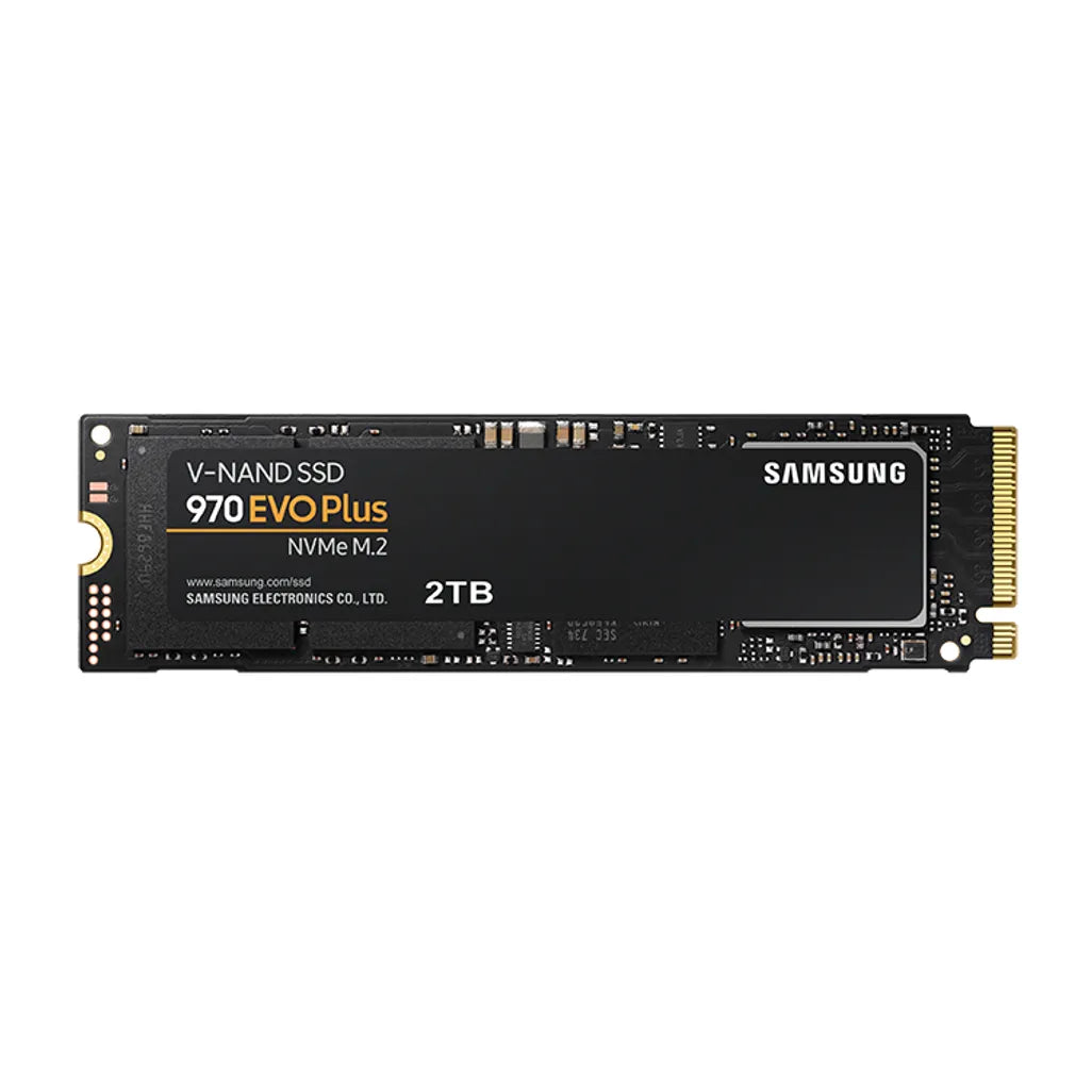 SAMSUNG 970 EVO Plus 2TB NVMe SSD - Read Speed up to 3500 MB/s; Write Speed to up 3300 MB/s 1200 TBW; 1.5 M Hrs MTBF - TechDriven Technologies