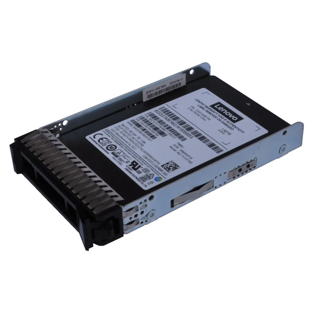 Lenovo DCG Thinksys HDD HS SSD LFF SATA 480GB 6G Intel PM883 - TechDriven Technologies