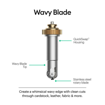 2006838 - Cricut Maker Wavy Blade Tip With Quickswap Housing - TechDriven Technologies