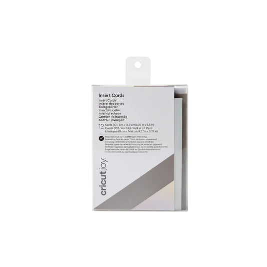 2008043 - Cricut Joy Insert Cards 12-pack (Grey/Holo); . - TechDriven Technologies