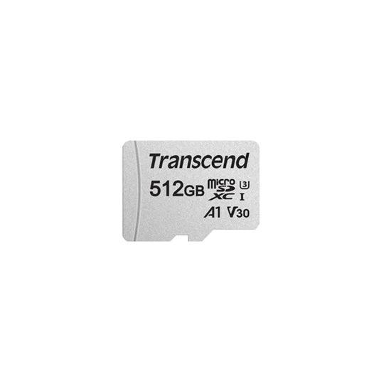 TRANSCEND 512GB MICRO SDXC C10 UHS-I U1/U3 V30 A1 WITH SD ADAPTOR - TechDriven Technologies