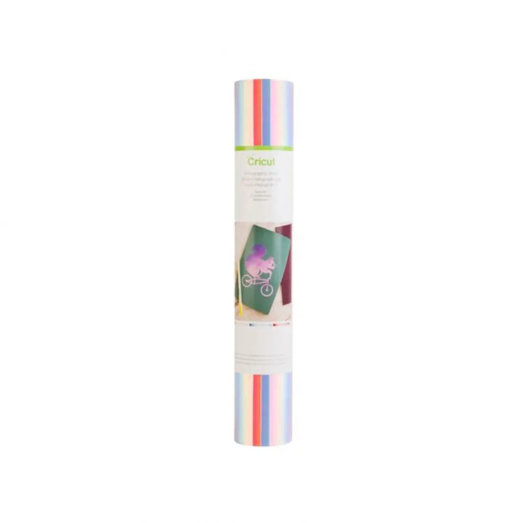 2007731 - Cricut Holographic Vinyl 30x60cm 3-sheet Sampler (Opal; Pink; Blue); .