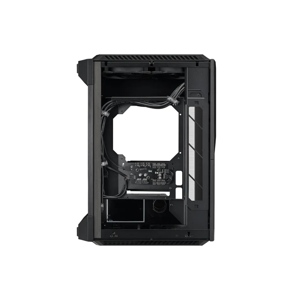 GR101 ROG Z11 CASE; Black with Tempered Glass; 3 expansion slots space; Raditor:120mm; 240mm; Cooling Top:2x120mm;2x140; 8.73kg. - TechDriven Technologies