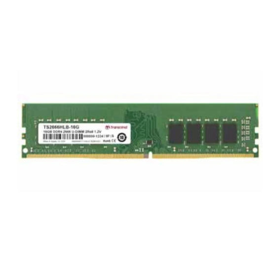 TRANSCEND 8GB DDR4 3200 DESKTOP U-DIMM 1Rx8 1Gx8 CL22 1.2V - TechDriven Technologies