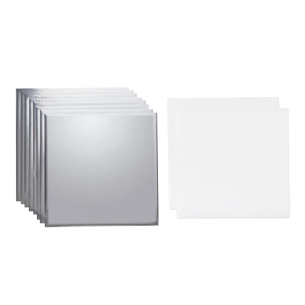 2008719 - Cricut Transfer Foil Sheets 30x30cm 8 sheets (Silver) . - TechDriven Technologies