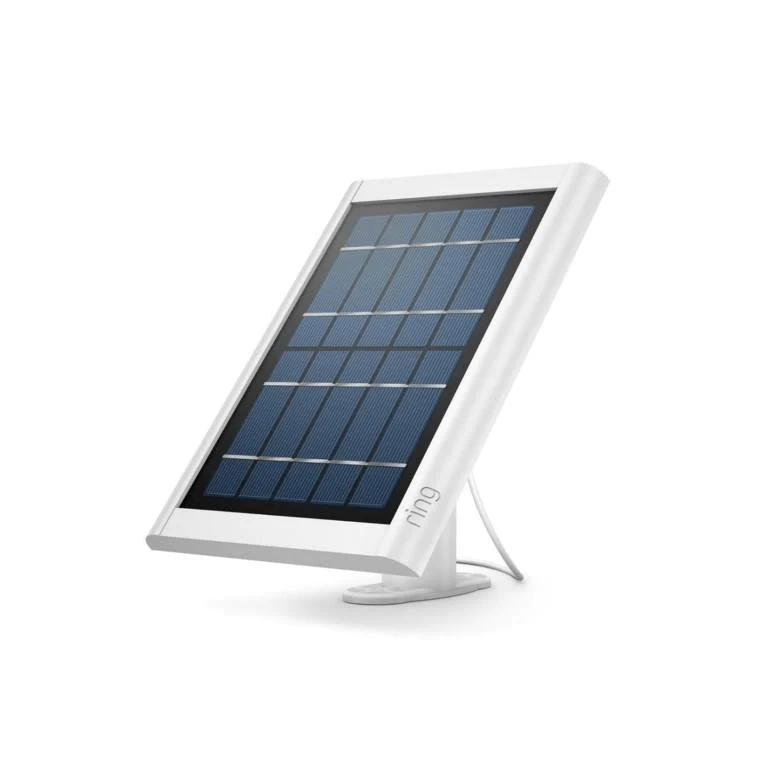 RING - SOLAR PANEL V4 - 2ND GEN - WHITE ( FOR STICK UP PRO SPOTLIGHT PLUS SPOTLIGHT PRO)