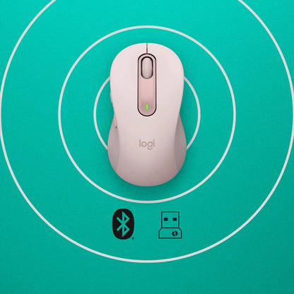 Logitech Signature M650 Wireless Mouse - ROSE - BT - TechDriven Technologies