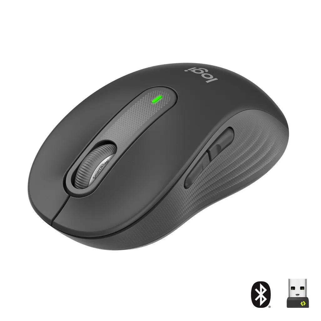 Logitech Signature M650 Bluetooth & Wireless Mouse Black - TechDriven Technologies