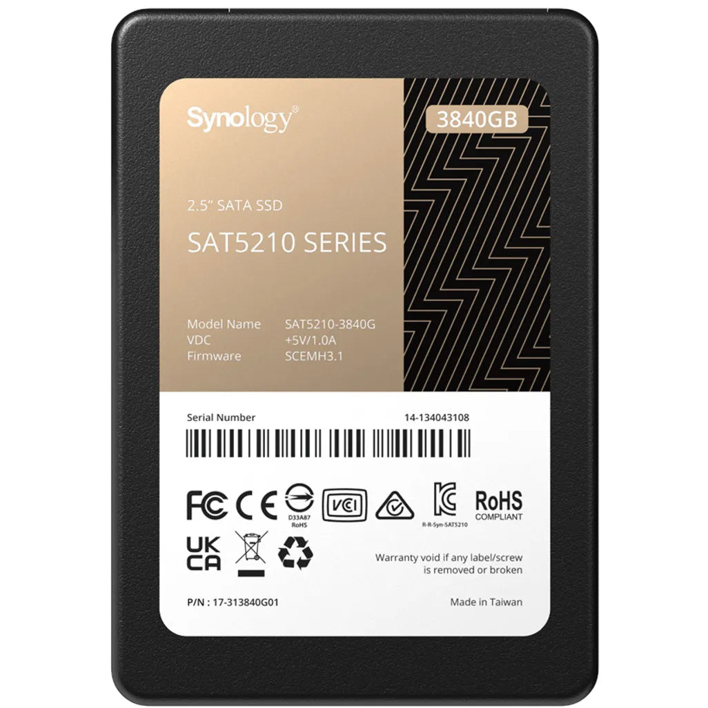 3.84TB SAT5210 SATA III 2.5'' Internal SSD - TechDriven Technologies