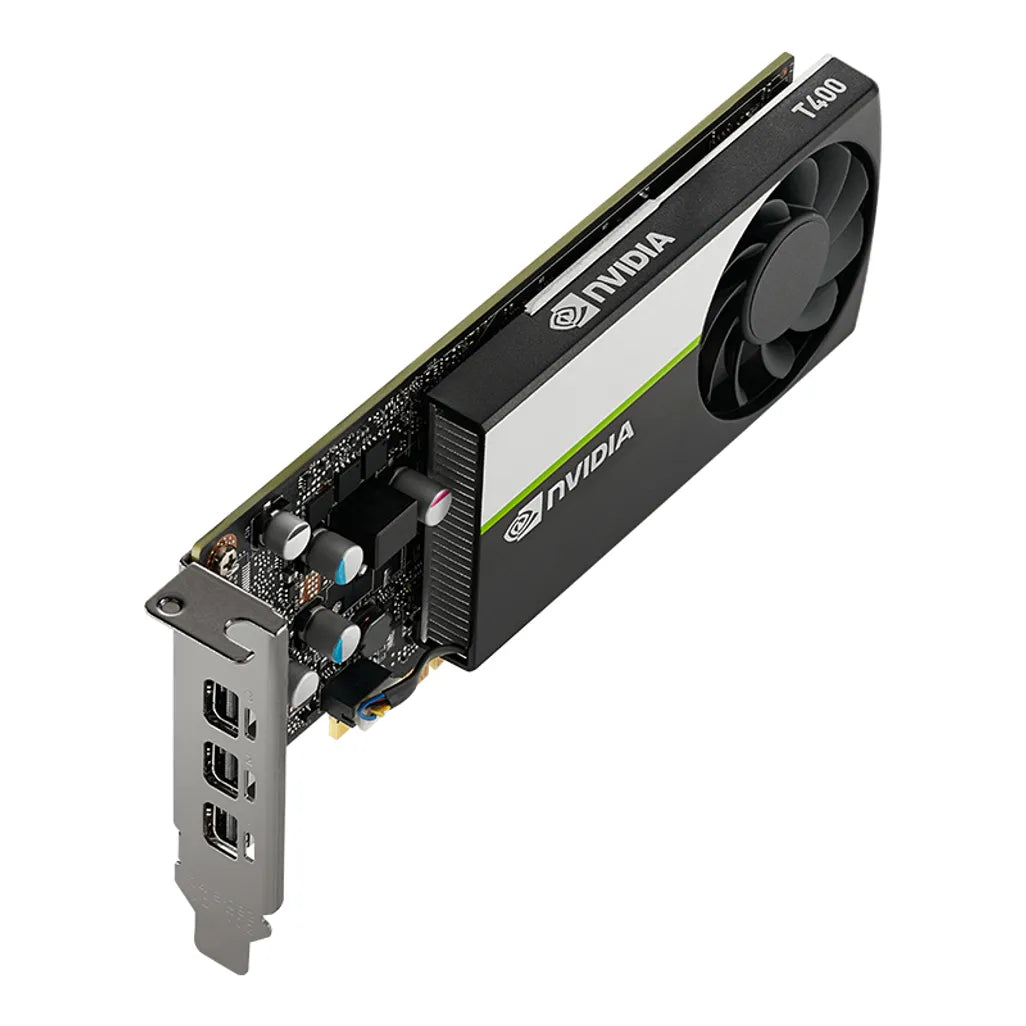 PNY NVIDIA QUADRO T400 PCI-Express 3.0 x16 ; 4 GB GDDR6 64-bit; 3x Mini DP 1.4 ; LOW PROFILE; 30W - TechDriven Technologies