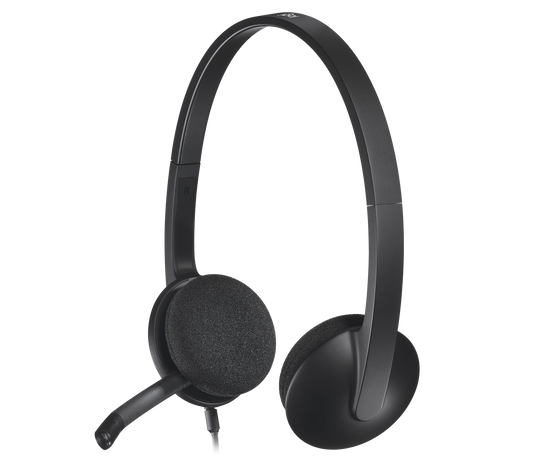 LOGITECH H340 USB HEADSET WITH NOISE CANCELLING MIC