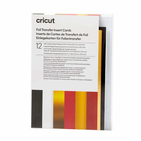 2009480 - Cricut Insert Cards Foil Royal Flush R40 (12;1 Cm X 16;8 Cm) 12-Pack - TechDriven Technologies