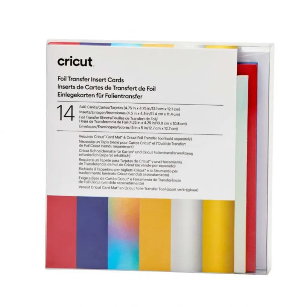 2009478 - Cricut Insert Cards Foil Celebration S40 (12;1 Cm X 12;1 Cm) 14-Pack - TechDriven Technologies