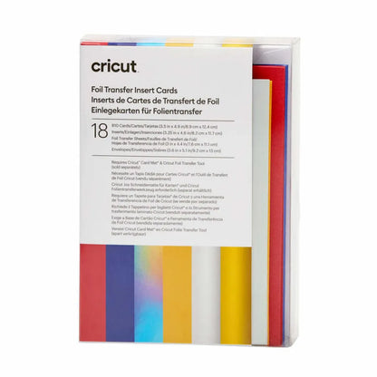 2009476 - Cricut Insert Cards Foil Celebration R10 (8;9 Cm X 12;4 Cm) 18-Pack - TechDriven Technologies