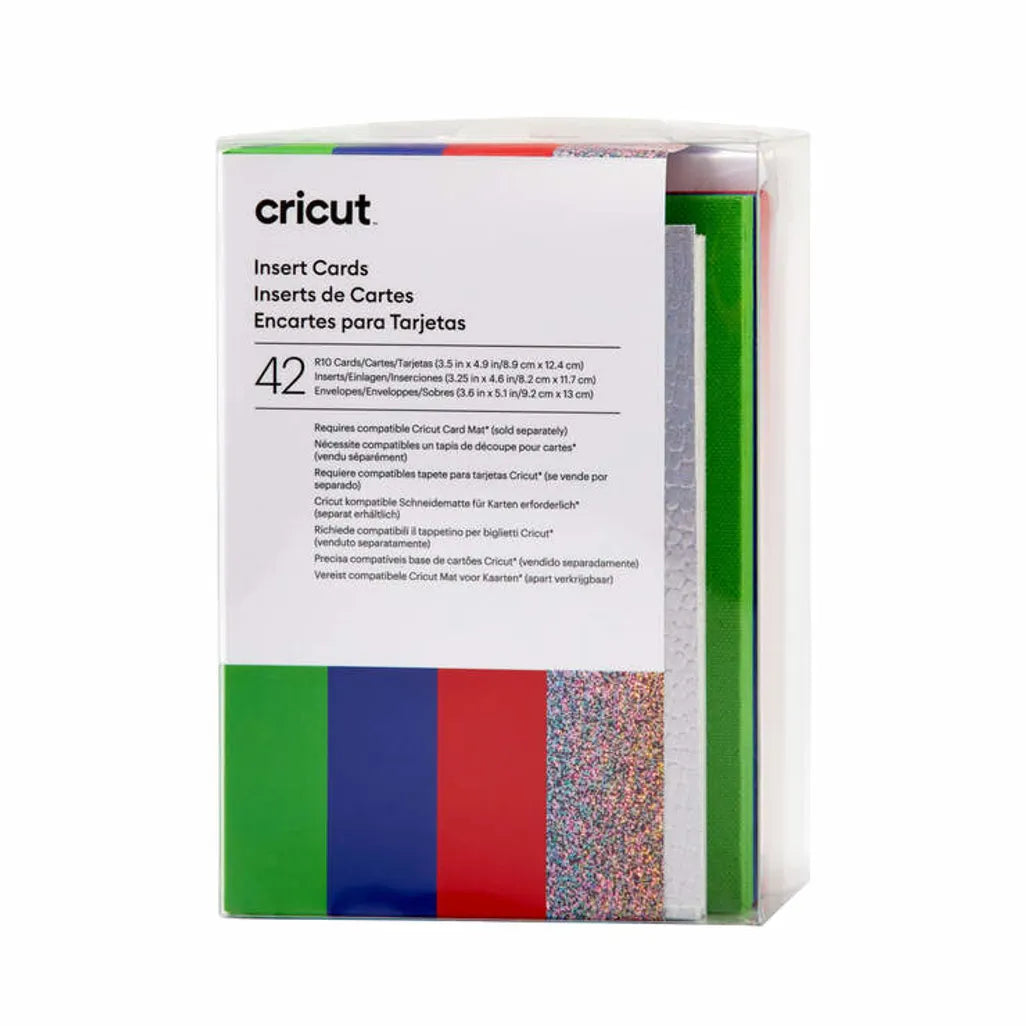 2009467 - Cricut Insert Cards Rainbow R10 (8;9 Cm X 12;4 Cm) 42-Pack - TechDriven Technologies