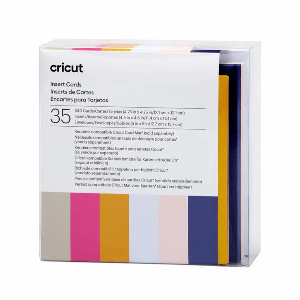 2009473 - Cricut Insert Cards Sensei S40 (12;1 Cm X 12;1 Cm) 35-Pack - TechDriven Technologies